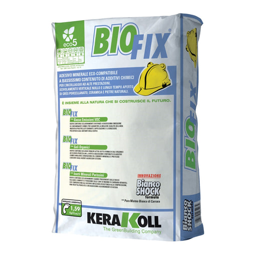 COLLA X PIASTR BIOFLEX BIANCO 25KG