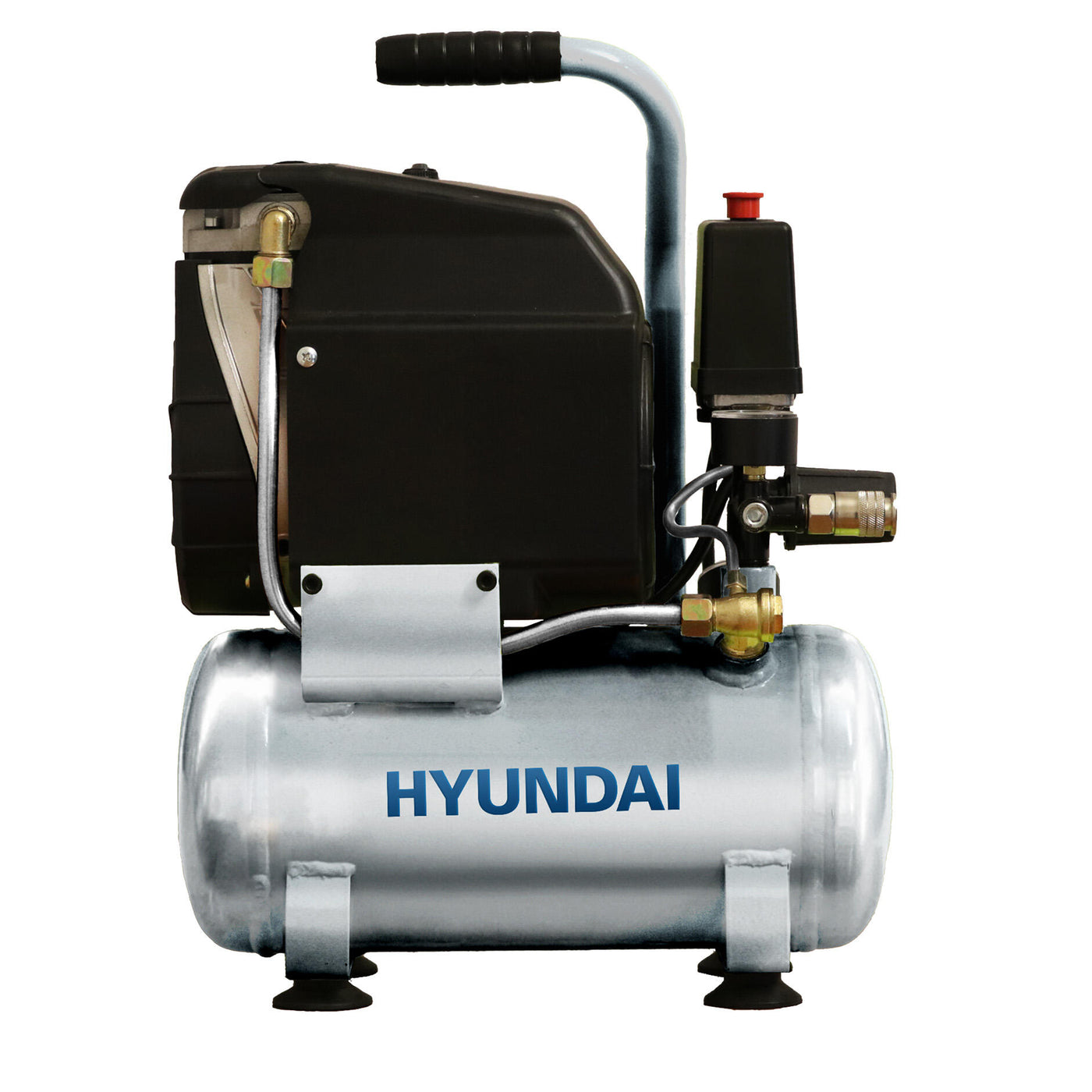 Hyundai oil-free compressor, 6 L, 1.5 HP, 8 bar