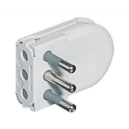 PLUG 10A ADJUSTABLE PLUGS WHITE