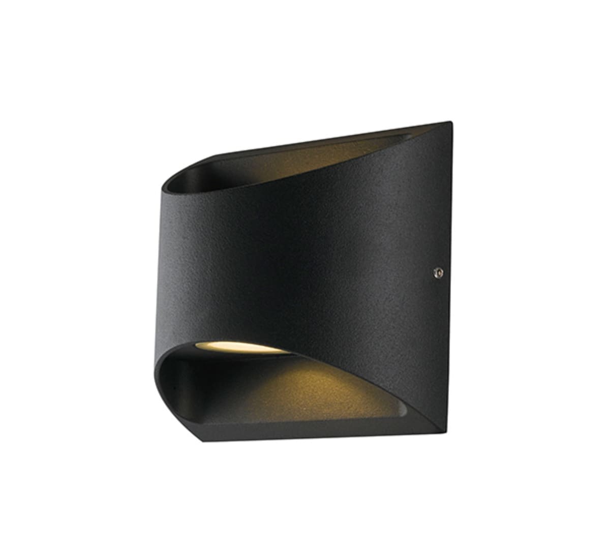 APPLIQUE VEYRON ALLUMINIO NERO 13X12,3X6,9 CM LED 3,5W CCT IP54