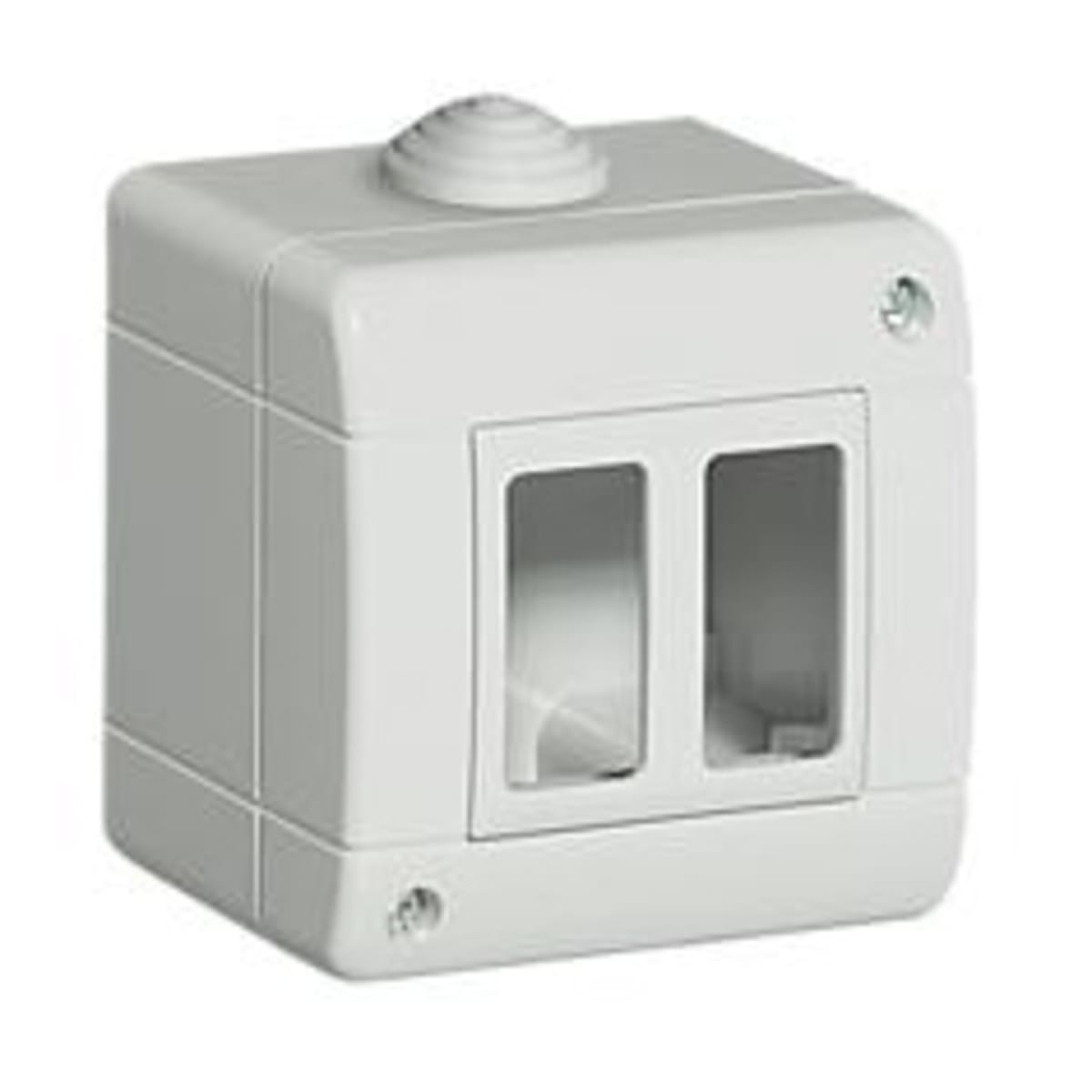 HYDROBOX ENCLOSURE 2 PLACES IP40 WHITE