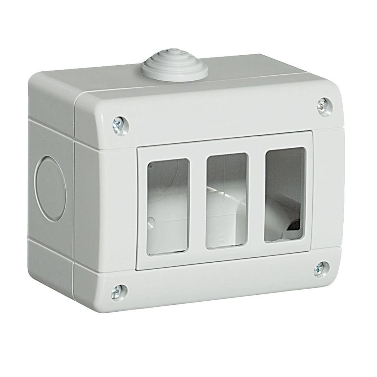 Bricocenter HYDROBOX ENCLOSURE 3 PLACES IP40 WHITE