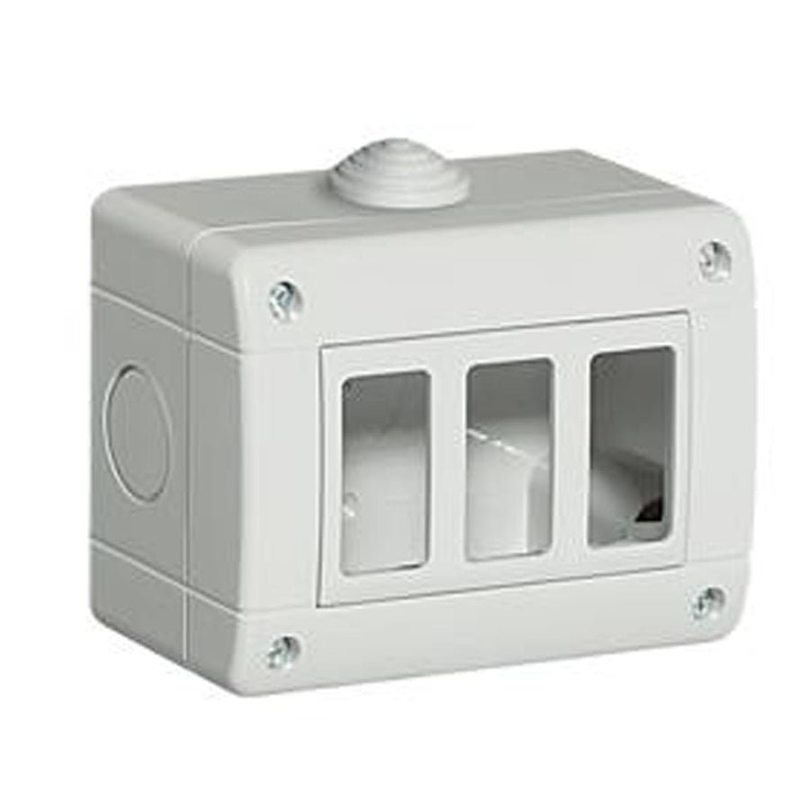 Bricocenter HYDROBOX ENCLOSURE 3 PLACES IP40 WHITE