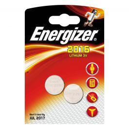 2 CR2016 LITHIUM BUTTON CELLS