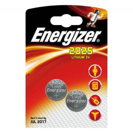 2 LITHIUM BUTTON CELLS CR2025