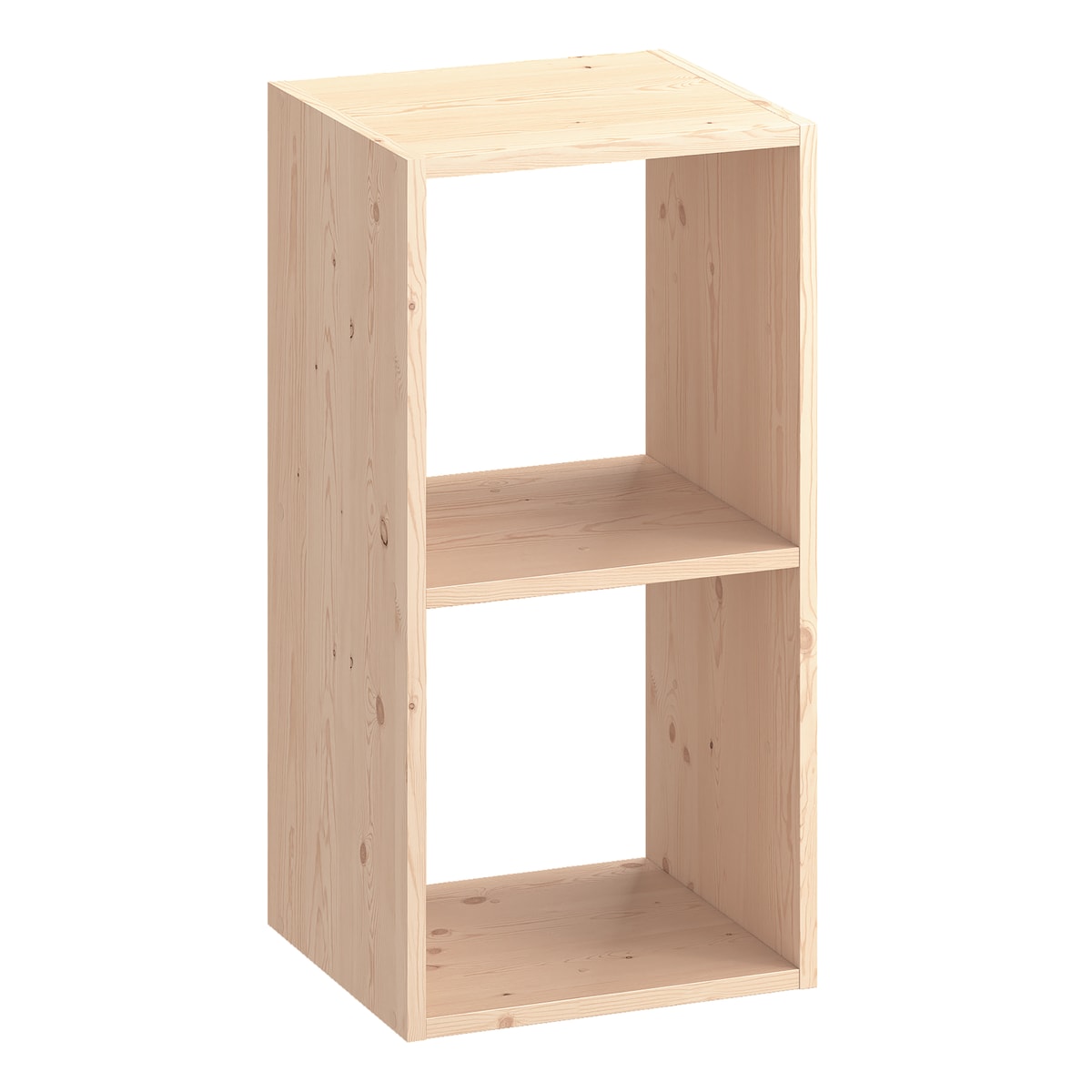 2 SPACEO KUB L70.5xP31.7xH36CM PINE WOOD CUBES