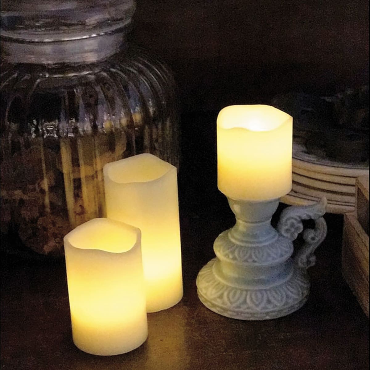 Bricocenter SET 3 CANDLES DIAM 5CM