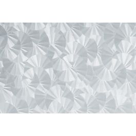 TRANSPARENT GLASS BANNER SPHERES 45X200