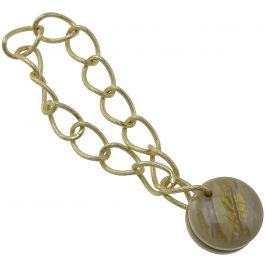 SAND STRIPED CHAIN MAGNET D35MM