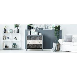 ADHESIVE PLASTIC MARBLE ROMEO SILVER 45X200