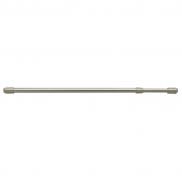 DALIA PUSH-PULL CURTAIN ROD 80/110 CHROME