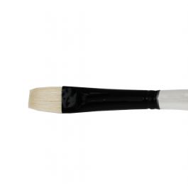 FLAT BRISTLE BRUSH N10 LONG HANDLE