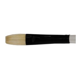 FLAT BRISTLE BRUSH N8 LONG HANDLE