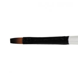 SYNTHETIC FLAT BRUSH N6 CORT HANDLE