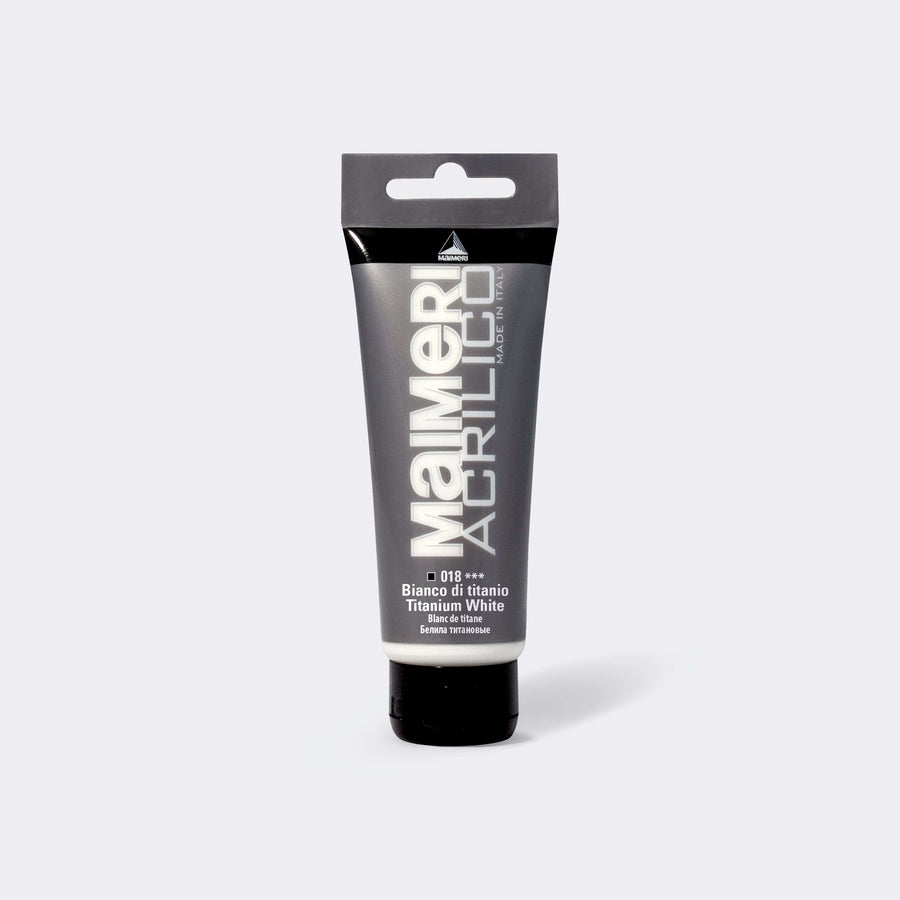 Bricocenter ACRYLIC COLOUR 200ML TITANIUM WHITE