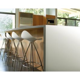 WHITE MATT ADHESIVE PLASTIC 90X200 CM