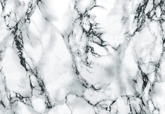 Bricocenter ADHESIVE PLASTIC MARBLE WHITE BLACK 45X200 CM