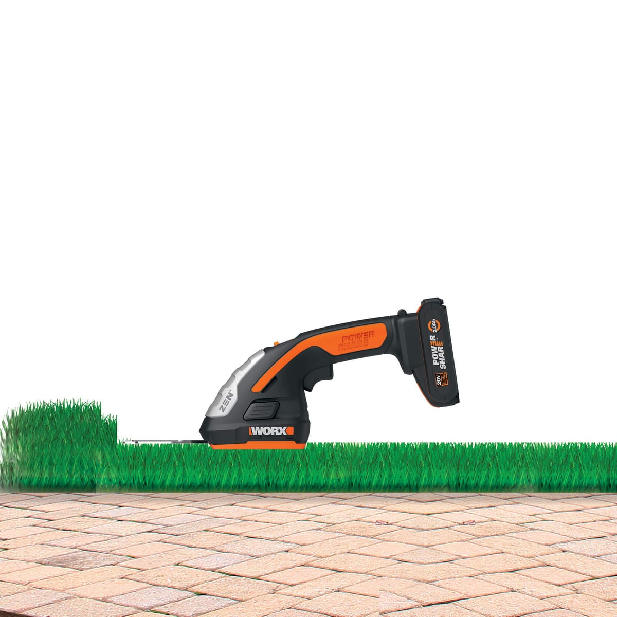 Bricocenter WG801E WORX CORDLESS GRASS SHEAR AND SHRUB SHEAR