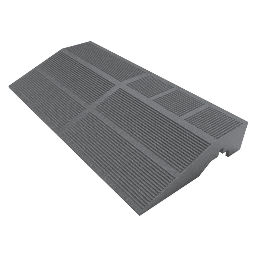Bricocenter GREY CHUTE WITH TONGUE AND GROOVE CONNECTION FOR LEPLA COMPOSITE WOOD TILE