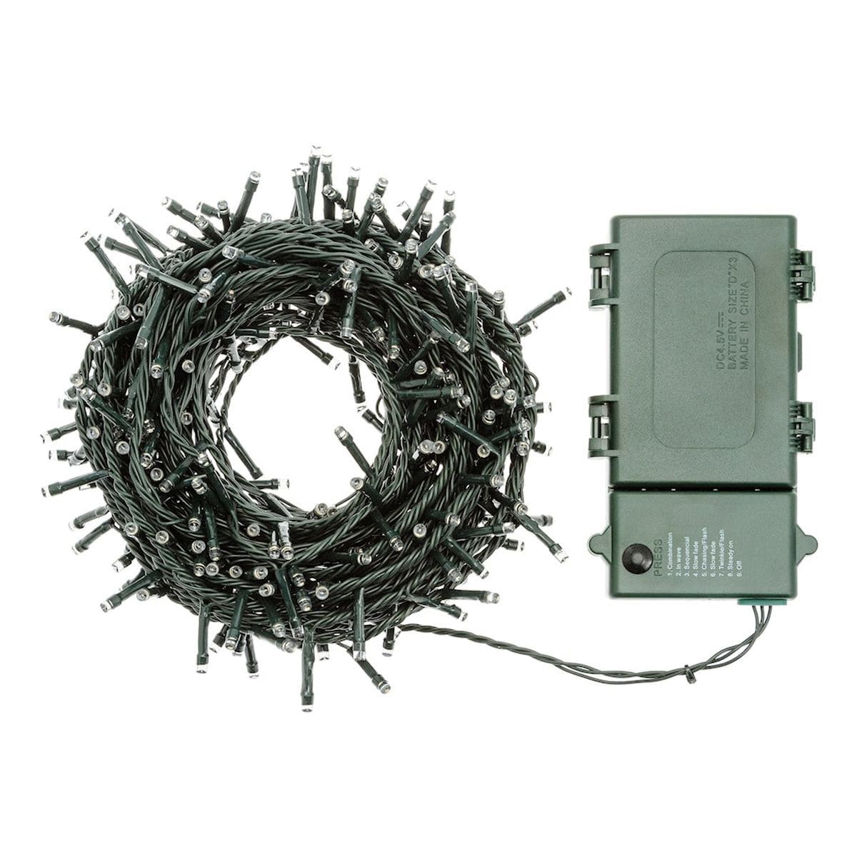 Bricocenter LIGHT CHAIN 300 LED MULTICOLOR BATTERY 12.0mt