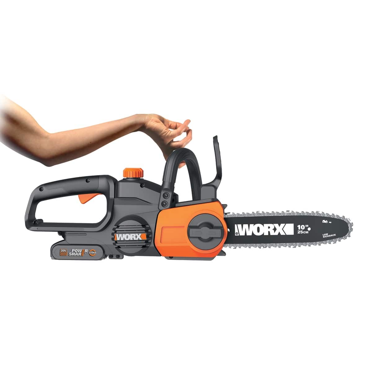Bricocenter ELETTROSEGA 20V - LAMA 25CM  SENZA BATTERIA E CARICA BATTERIA