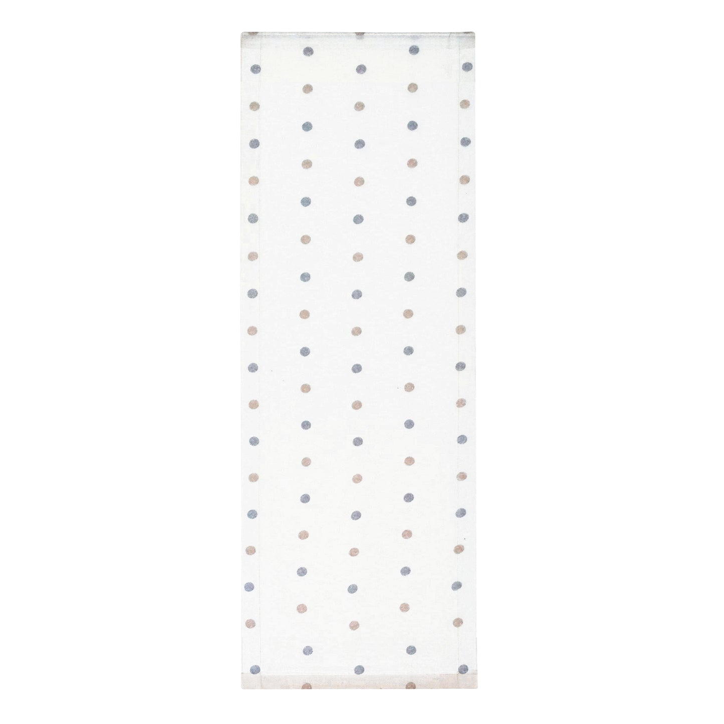 Chloe white curtain with bronze polka dots 60x170 cm