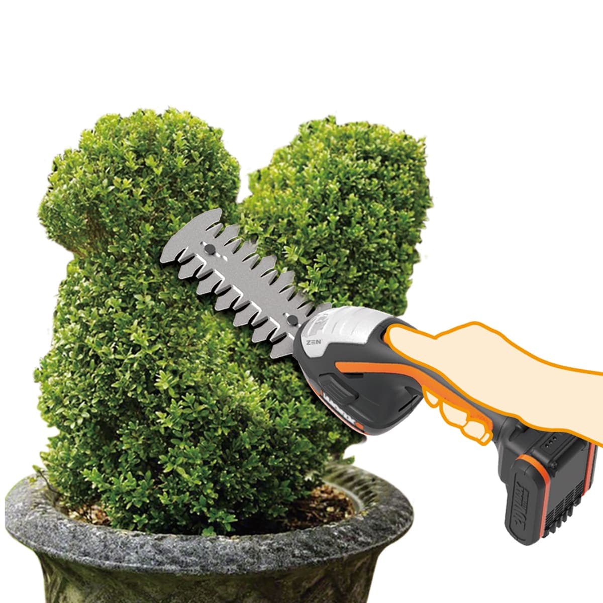 Bricocenter WG801E WORX CORDLESS GRASS SHEAR AND SHRUB SHEAR