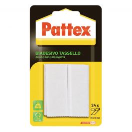 24 PATTEX DOUBLE-SIDED ADHESIVE PLUGS 12MMX25MM