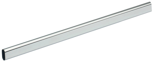 OVAL METAL CHROME TUBE FOR ARM 30X15X2000MM