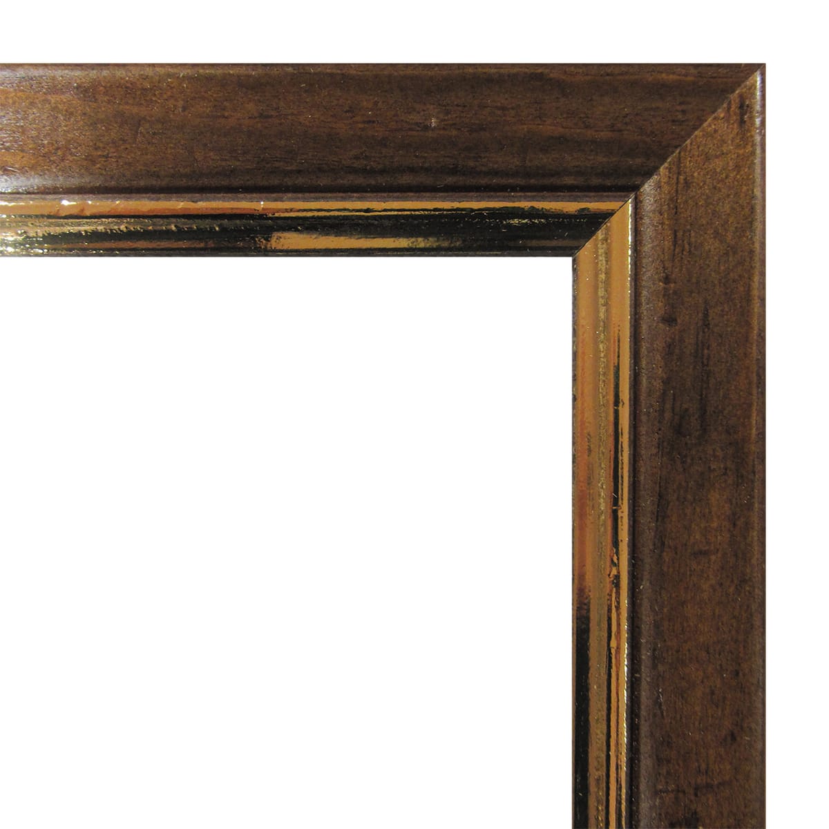 Bricocenter CORNICE GEM 30X40 CM WALNUT WIRE GOLD