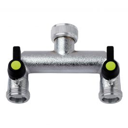 2-WAY CHROME FAUCET IND AND REG.