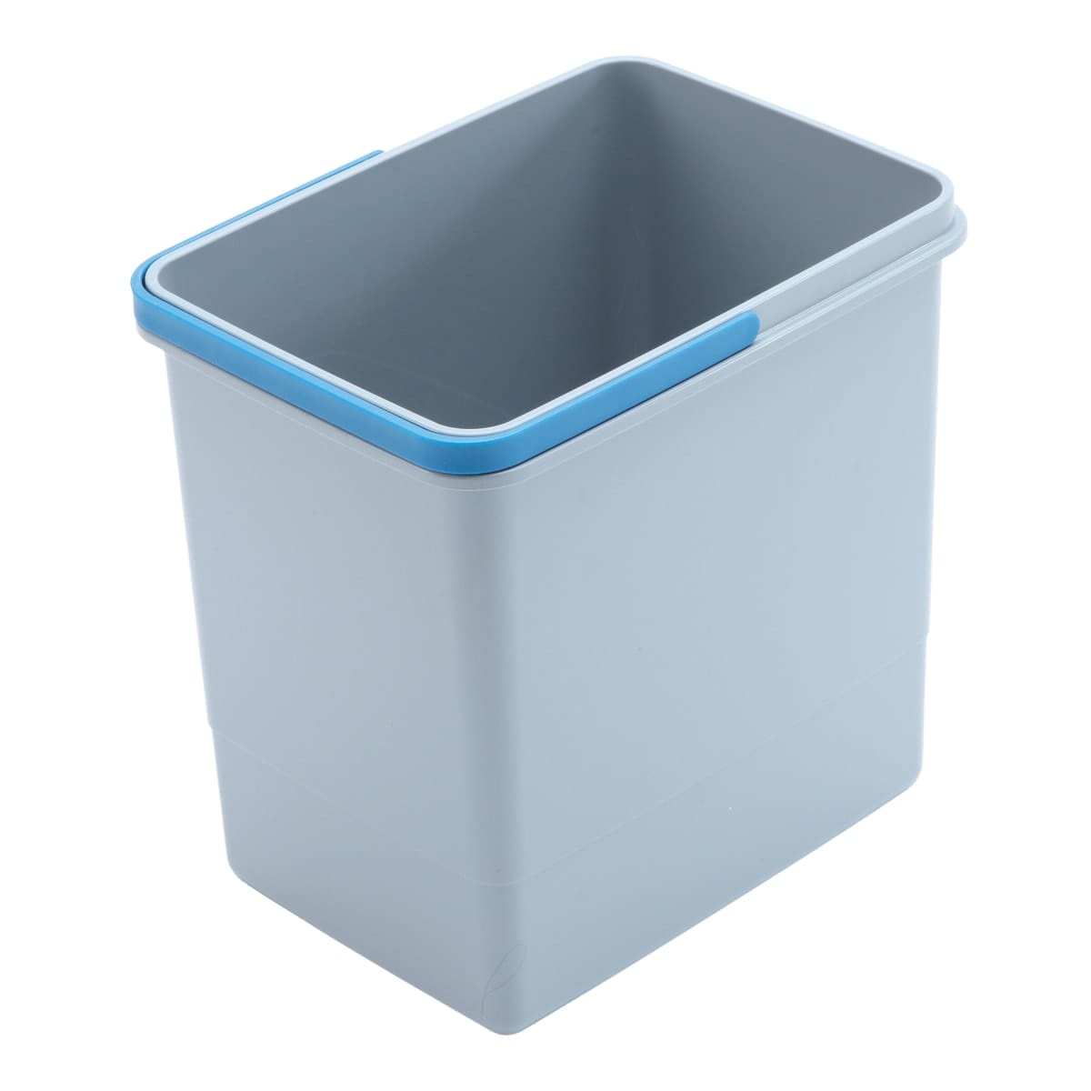 Bricocenter INTERNAL DUSTBIN BUCKET WITH HANDLES L21.5 P30 H29.5CM 15LT POLYPROPYLENE GREY