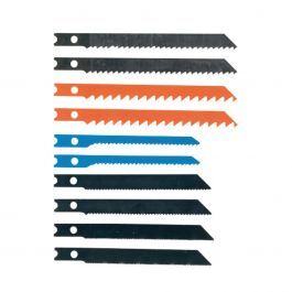 10 PIECE SET OF U-SAW BLADES FOR L