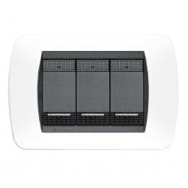 PLATE LIVING INTERNATIONAL 3 PLACES WHITE