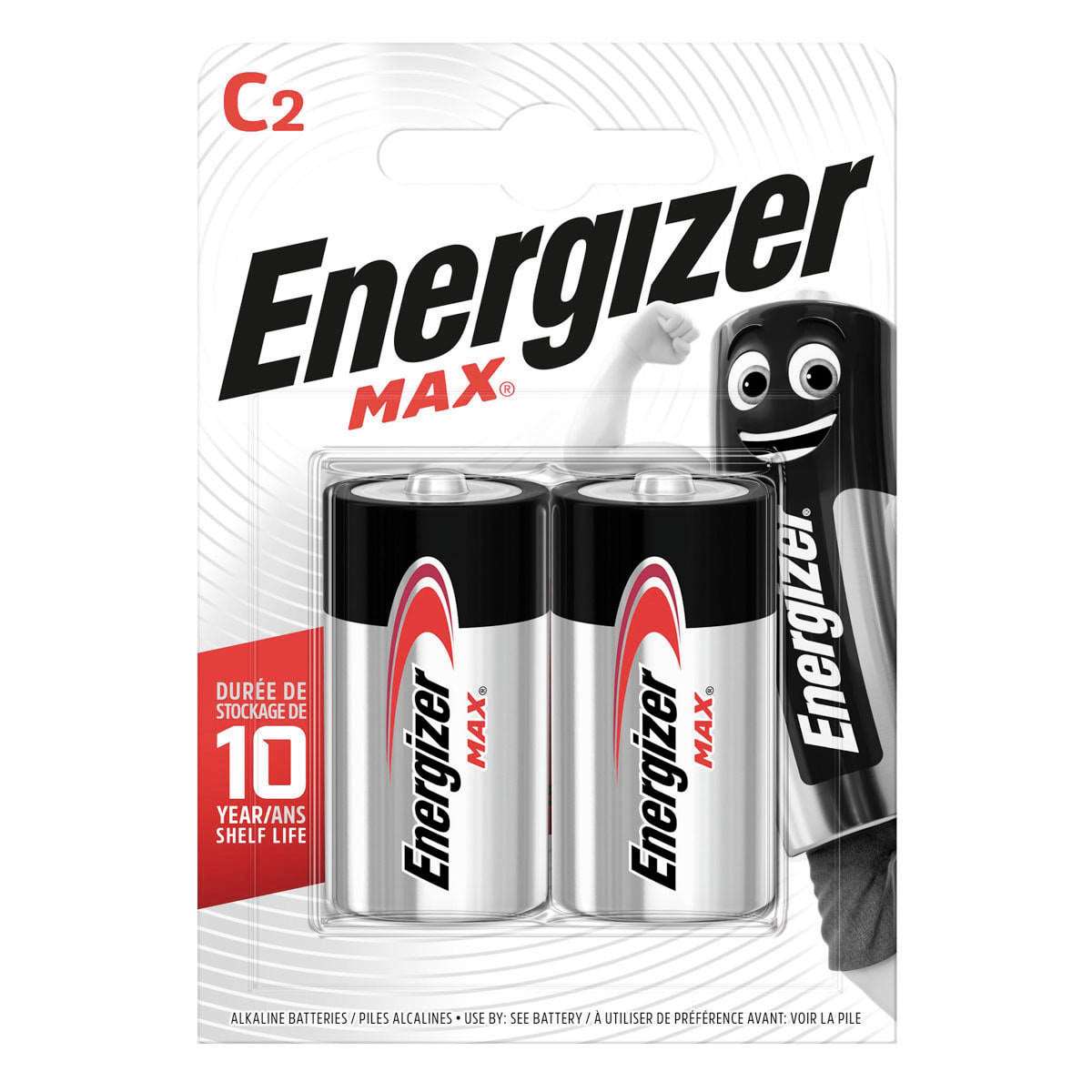 2 ALKALINE C BATTERIES - best price from Maltashopper.com BR420440025