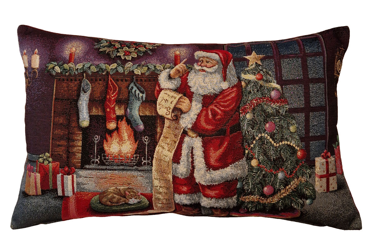 Life Glitter Christmas cushion, 40x60cm, assorted colours