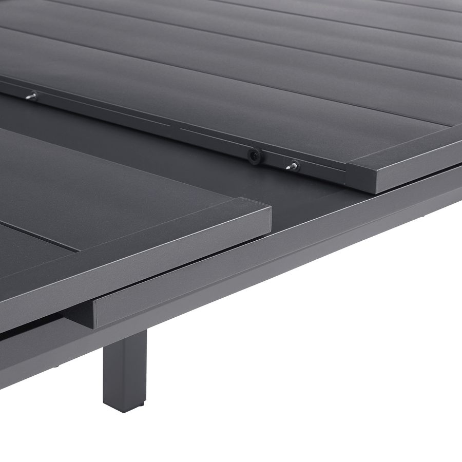 Odyssea table 188/244 x 100, all-aluminium, anthracite, Naterial