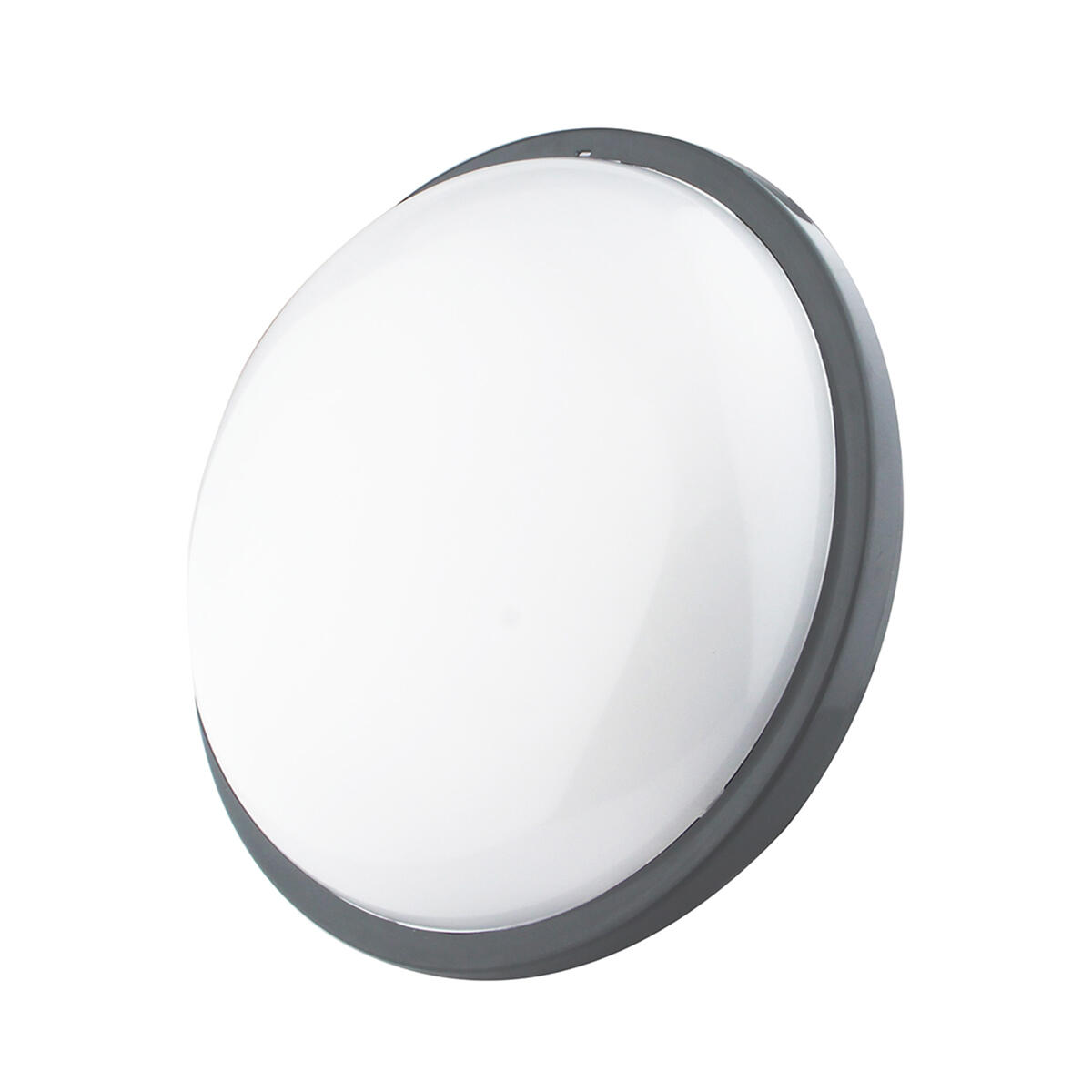 Black outdoor LED ceiling light, 22W, 2700 lumens, 3CCT