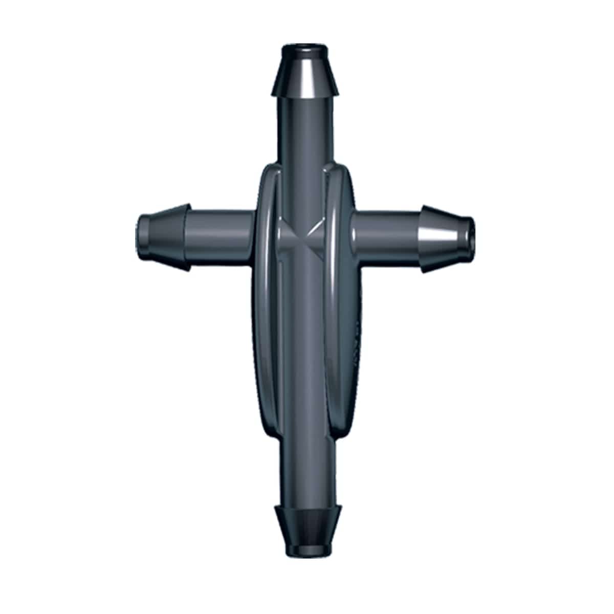 Bricocenter RACCORDO A CROCE PER TUBO DIAMETRO 4/6 MM 10 PEZZI CLABER