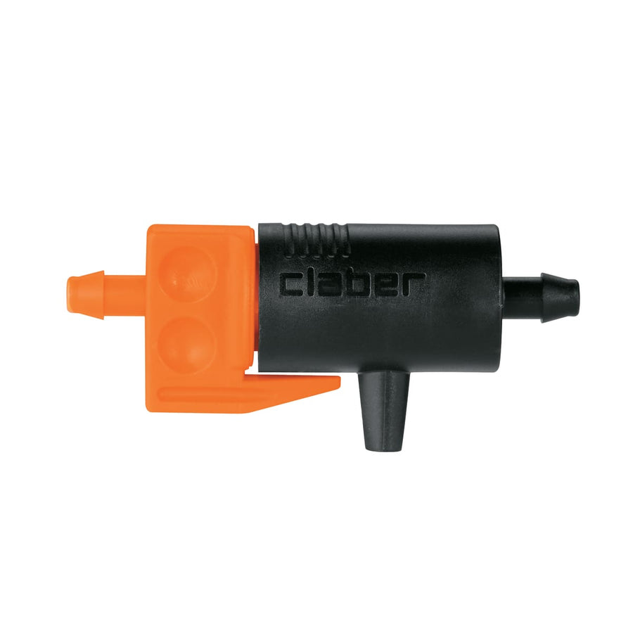 Bricocenter ADJUSTABLE INLINE DRIPPER 0-6 L/H 10 PIECES CLABER