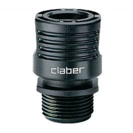 RACCORDO AUTOMATICO CON USCITA FILETTATA MASCHIO 3/4P CLABER