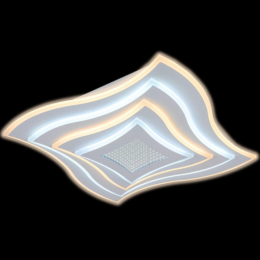 Ceiling lamp masha white 50x50cm led 40w cct with remote control