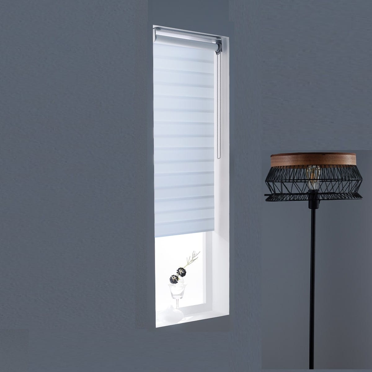 Bricocenter TENDA RULLO NIGHT&DAY  QUEBEC WHITE 45X250 CM