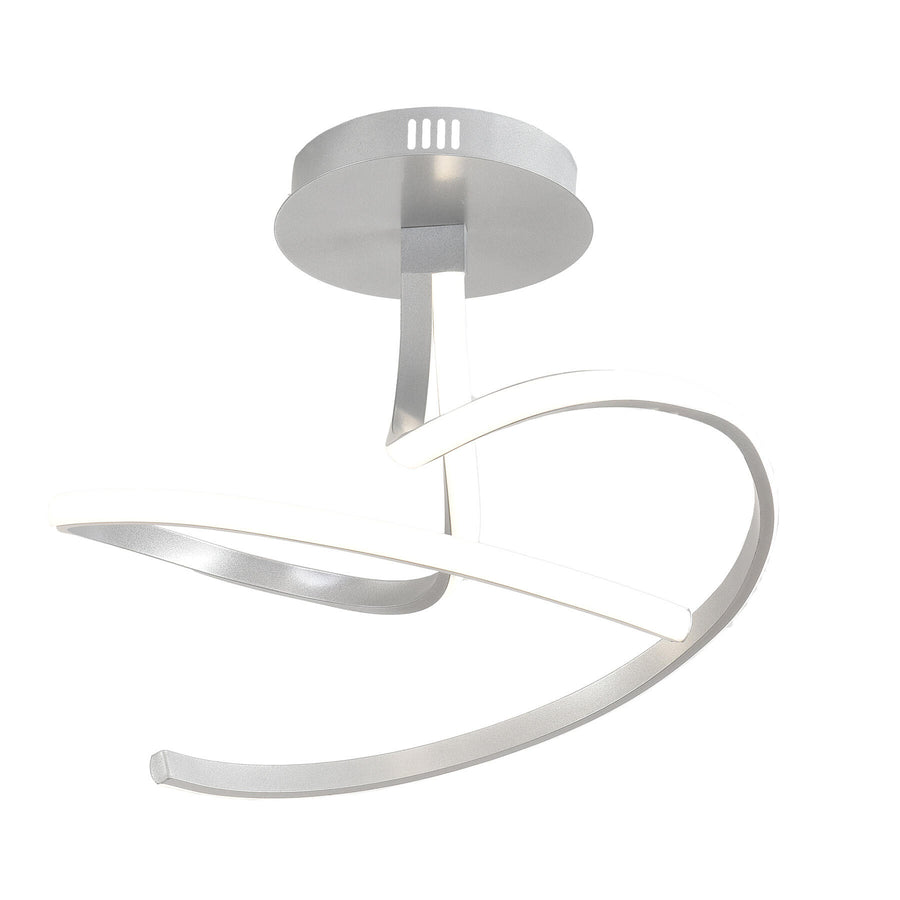 ceiling light taylor silver d40 cm led 32w natural light