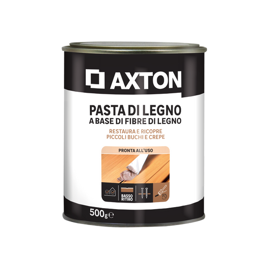 Axton wood filler paste, white, 500g