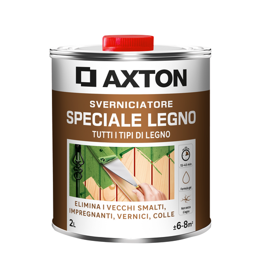 Axton 2-litre solvent-based wood paint stripper