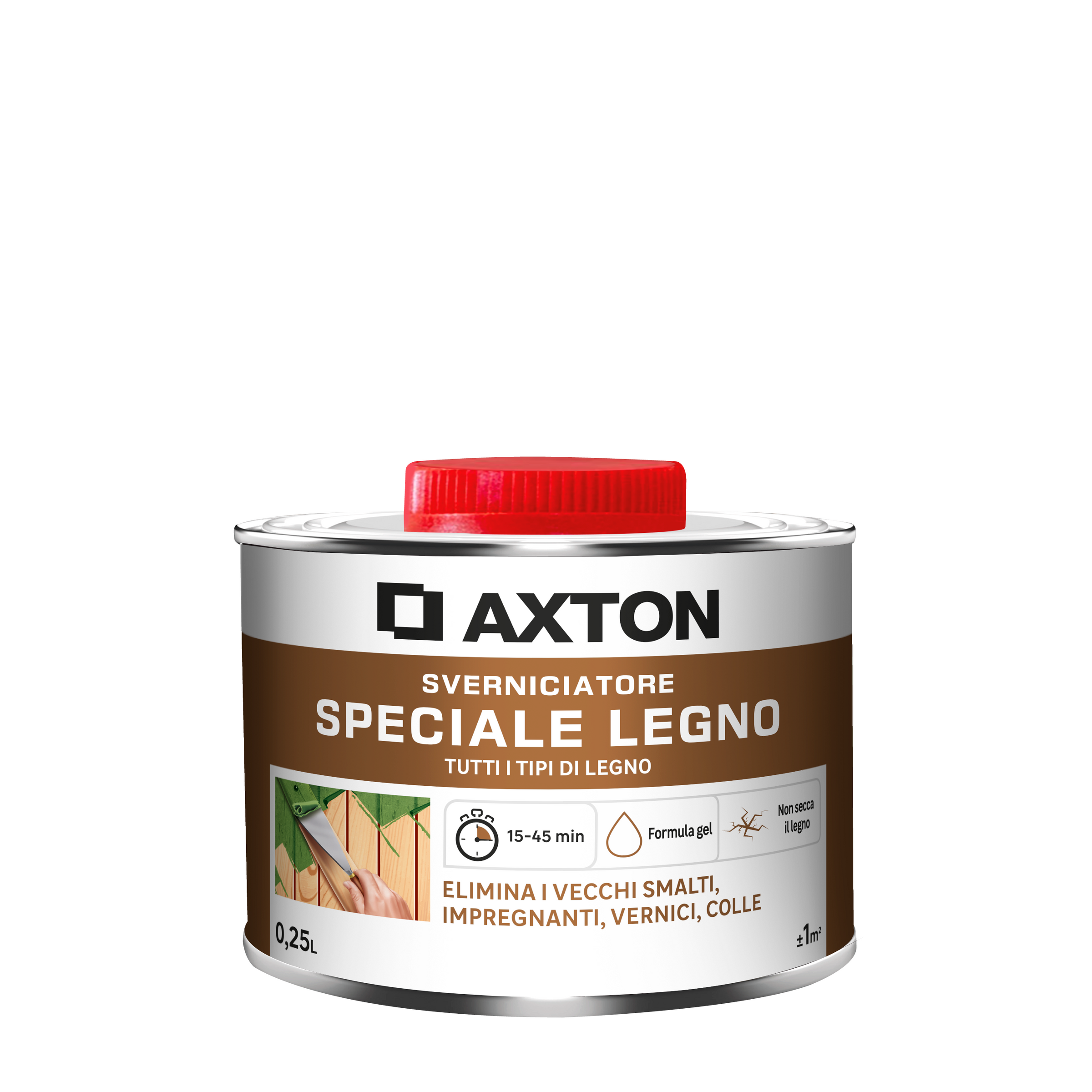 Solvent-based wood stripper axton 250ml