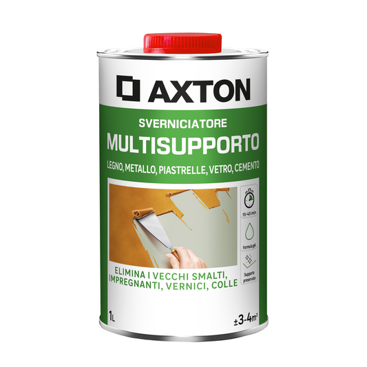 Axton 1-litre solvent-based multi-surface paint stripper