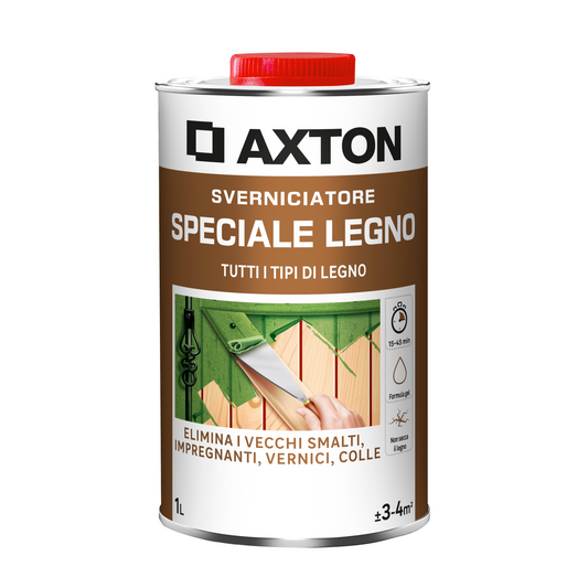 Axton 1-litre solvent-based wood paint stripper
