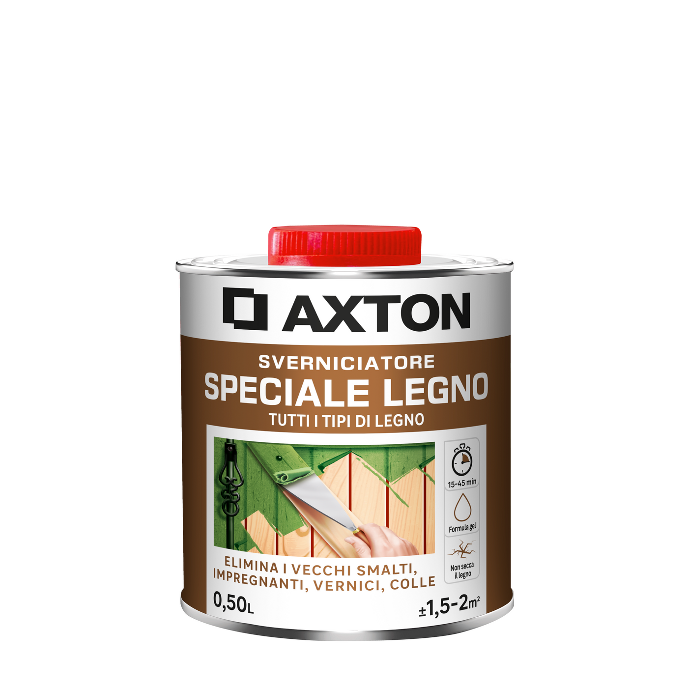 Axton 500ml solvent-based wood paint stripper